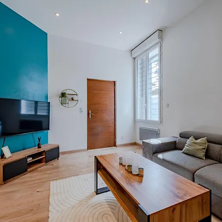 Chic Family - Confortable & Moderne - Parking Wifi Clim Gare Tgv - Ideal Famille Apartament Perpignan