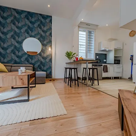 Chic Family - Confortable & Moderne - Parking Wifi Clim Gare Tgv - Ideal Famille