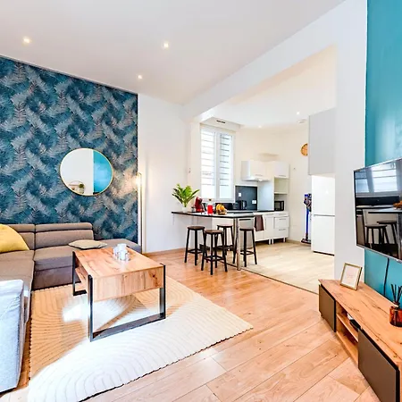 Apartament Chic Family - Neuf & Moderne - Parking Wifi Centre Gare Tgv - Confort Ideal Famille - Speciale *